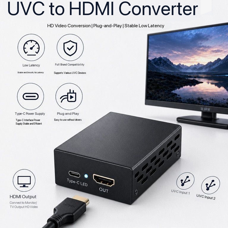 Home Cinema Usb - محول فيديو من كاميرا USB بدقة