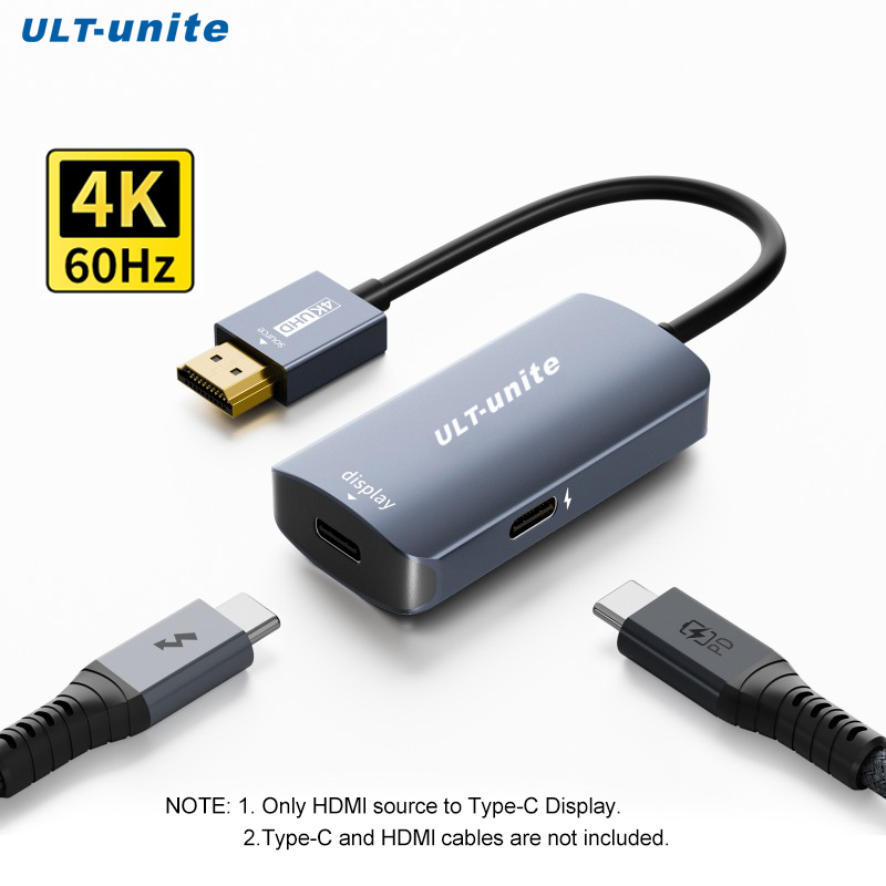 Home Cinema Usb - محول HDMI إلى النوع C 4K60