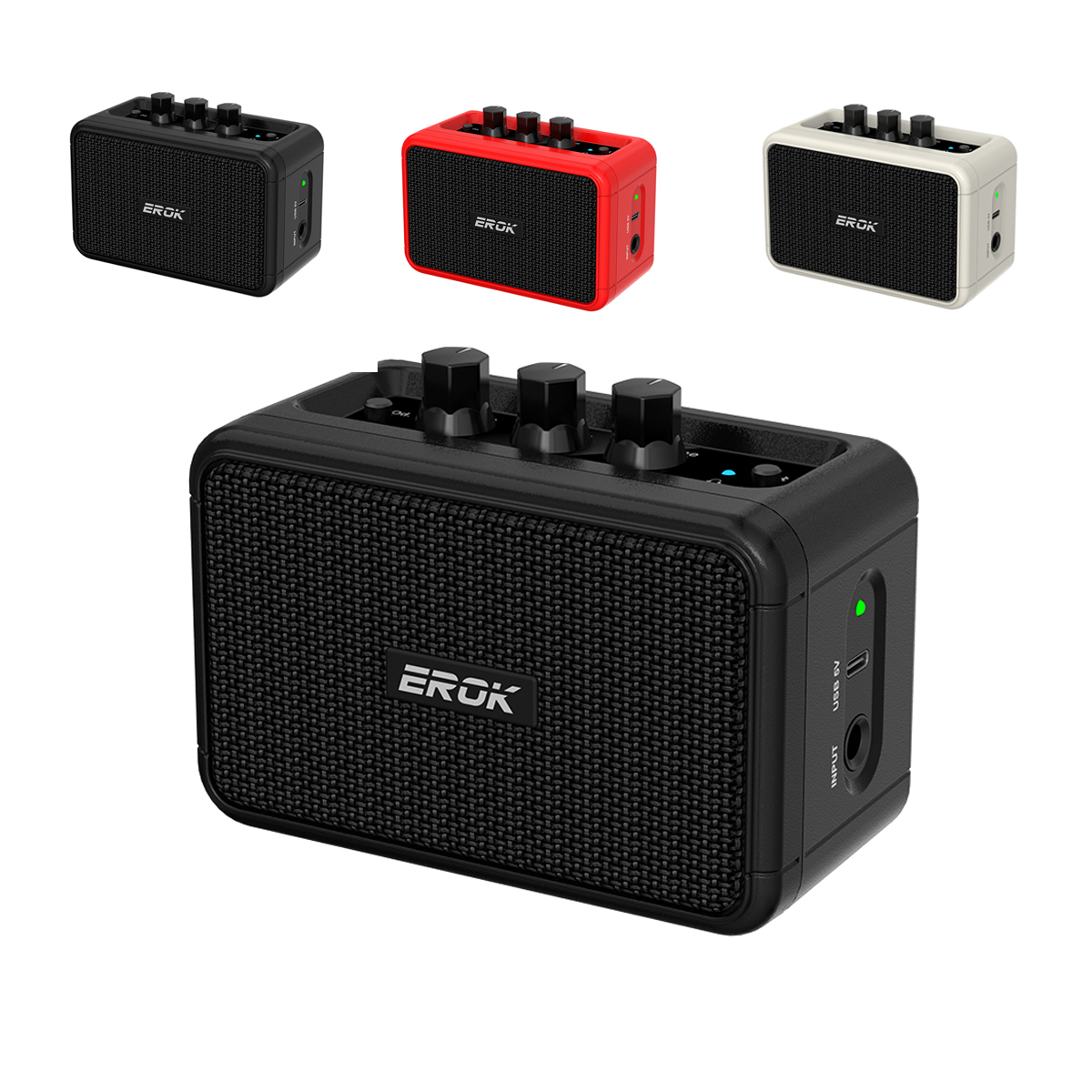 Home Cinema Portable - مكبر صوت جيتار محمول EROK Mini