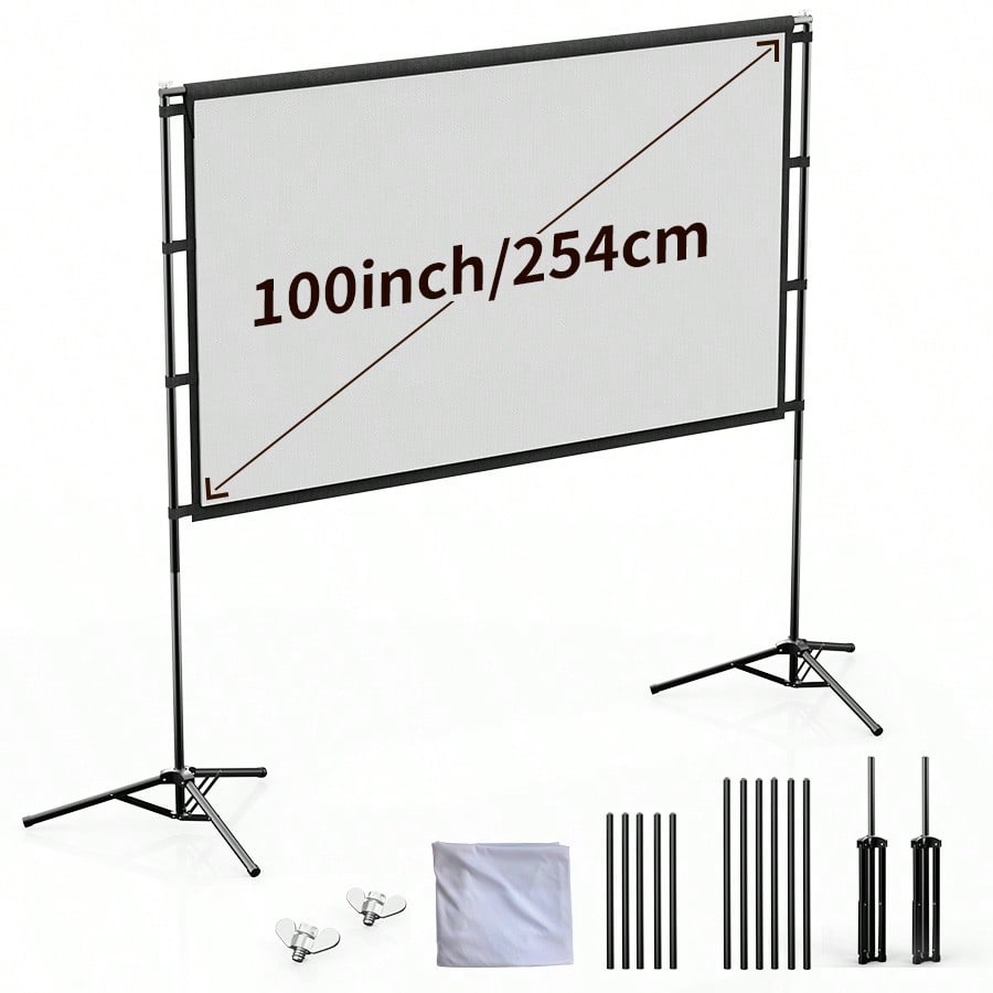 Home Cinema Screen - شاشة عرض XBJ مقاس 100 بوصة