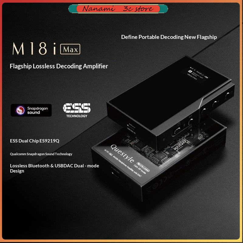 Home Cinema Hifi - جهاز فك تشفير Questyle M18i MAX