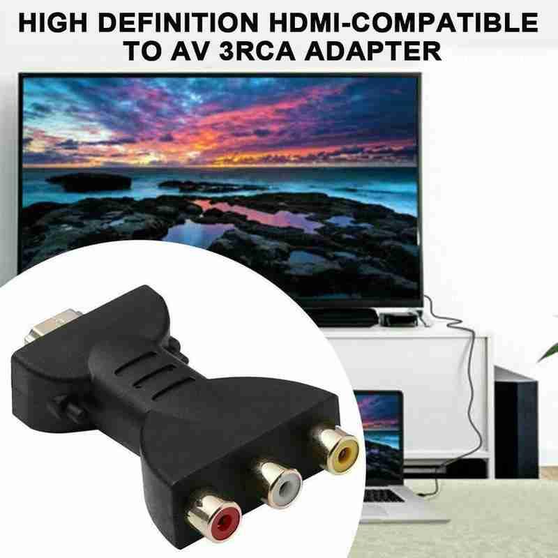 Home Cinema Usb - محول RCA AV إلى HDMI متوافق