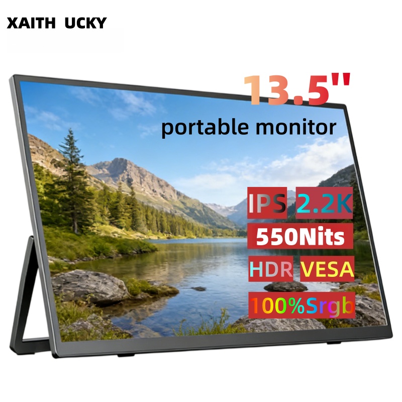 Home Cinema Usb - شاشة محمولة XAITH UCKY مقاس 13.5
