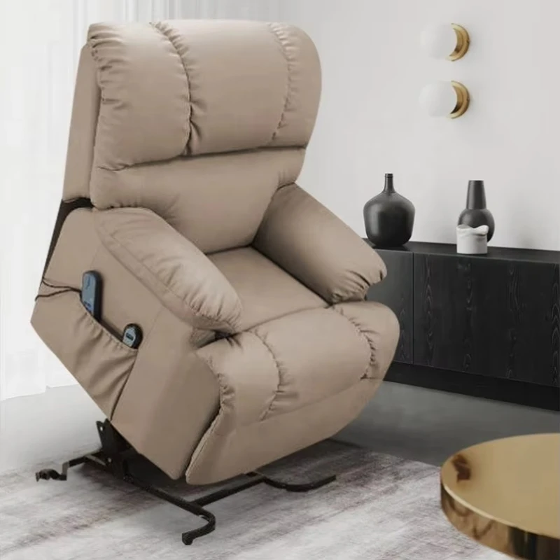 Home Cinema Furniture - كرسي استرخاء كهربائي حديث بإطار معدني