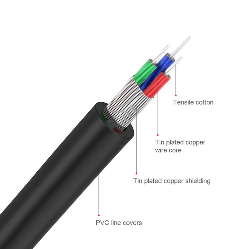 QGeeM RCA كابل 2RCA إلى 3.5 ال - مراجعة Home Cinema Amplifier وسعره