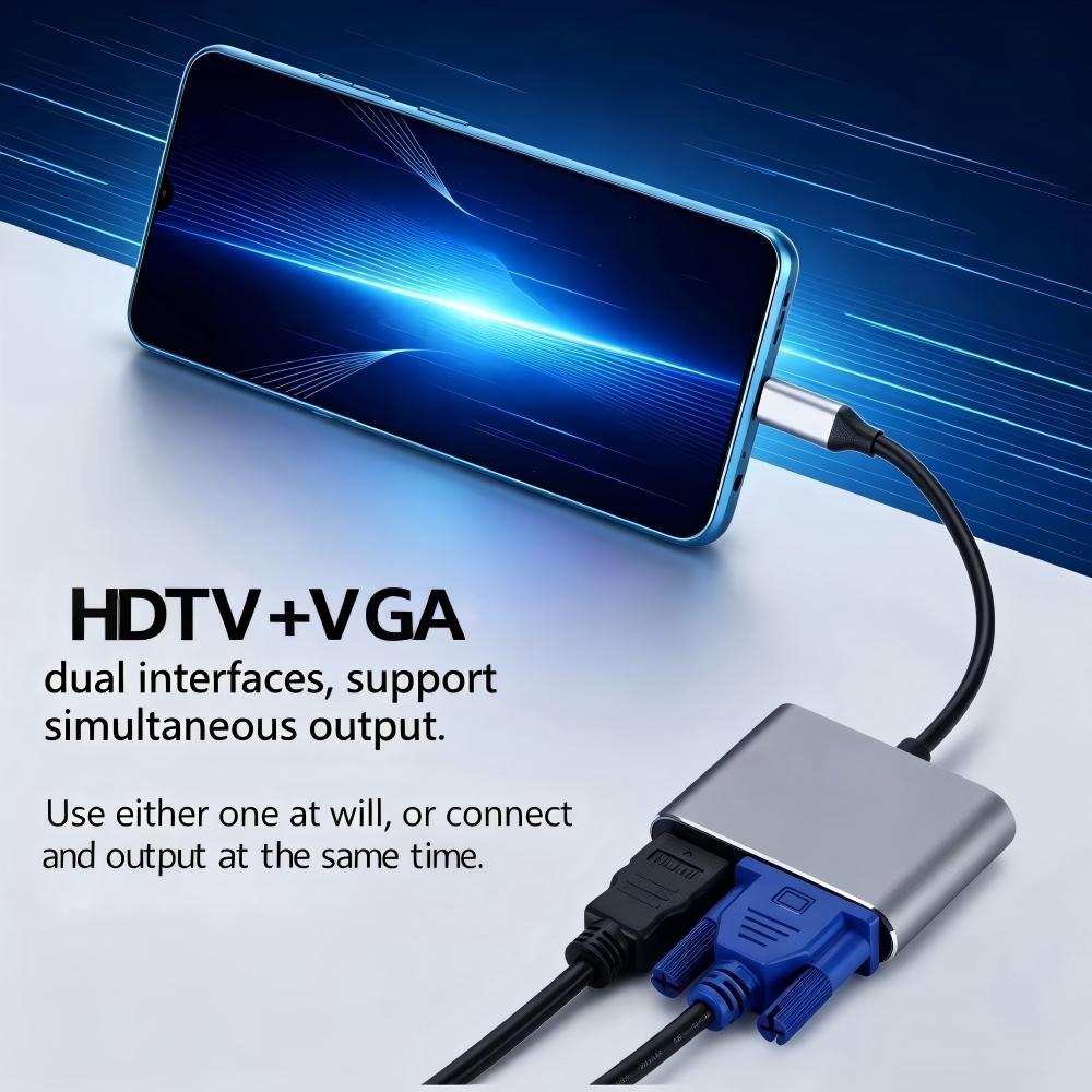 محول USB 3.0/TYPE-C إلى HDMI V - مراجعة Home Cinema Usb وسعره