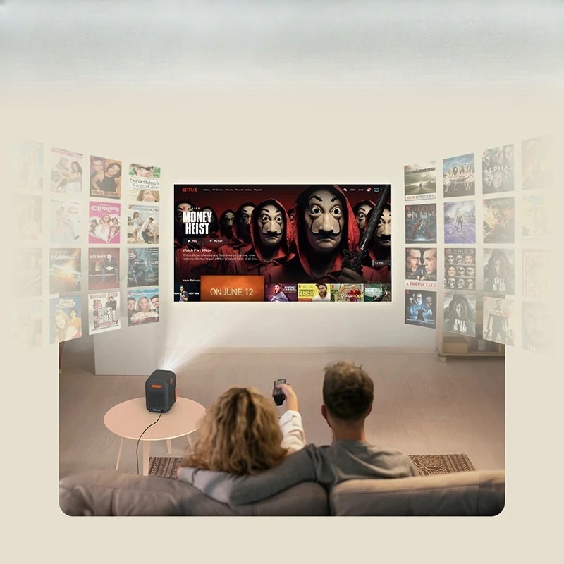 جهاز عرض Formovie Xming الحلقة - مراجعة Netflix Home Cinema وسعره