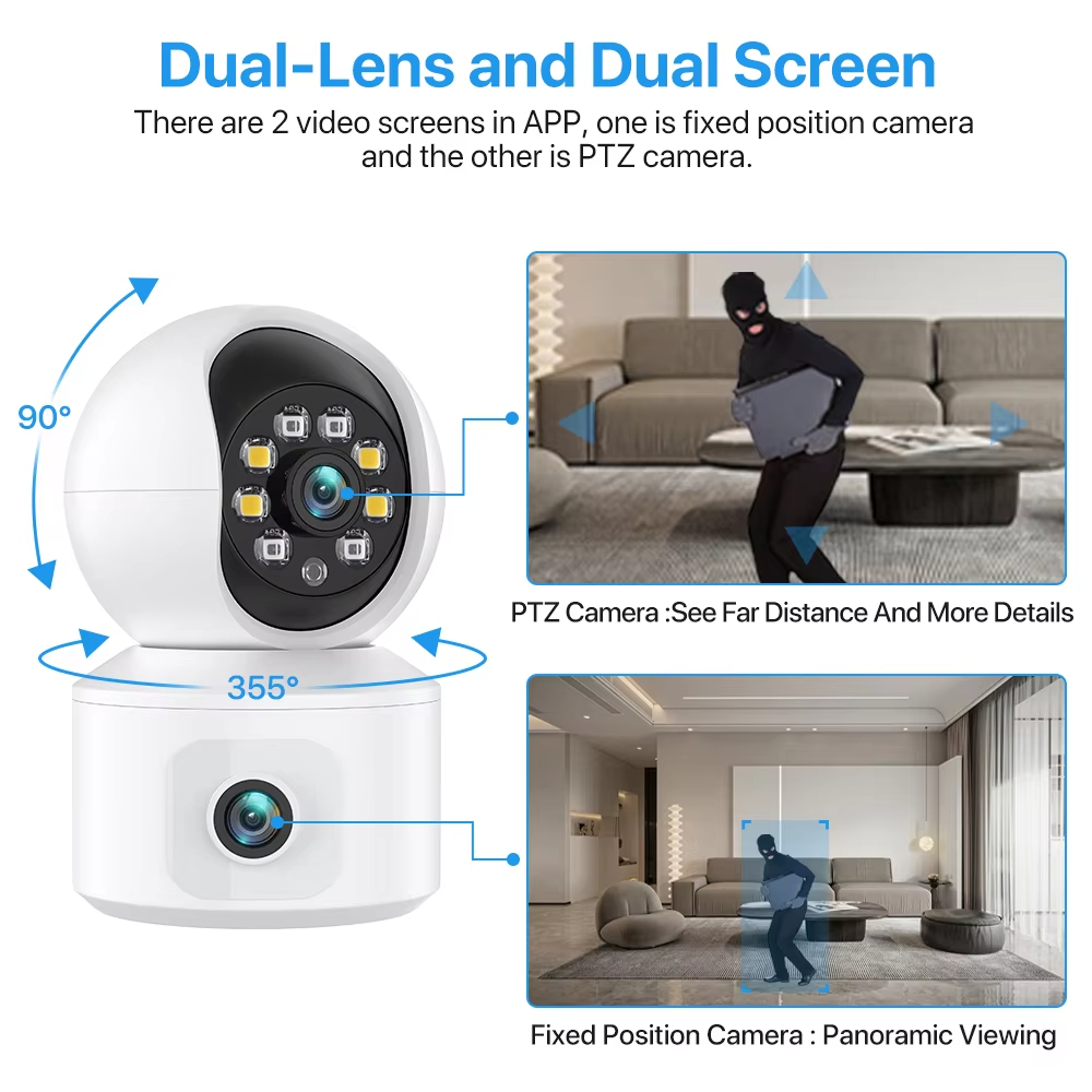 كاميرا آي بي واي فاي بدقة 6 مي - مراجعة Home Cinema Screen وسعره