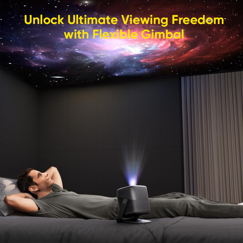 جهاز عرض JMGO N1S Ultimate 4K  - مراجعة Netflix Home Cinema وسعره