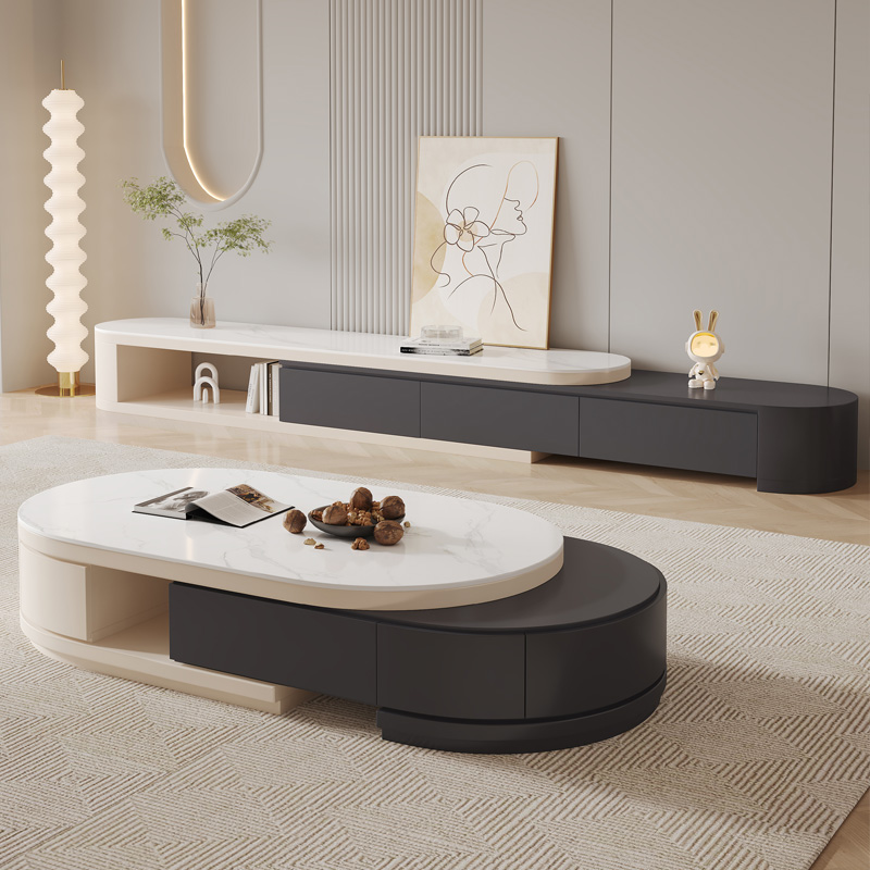 حامل تلفزيون نورديك فاخر بتصمي - مراجعة Home Cinema Furniture وسعره