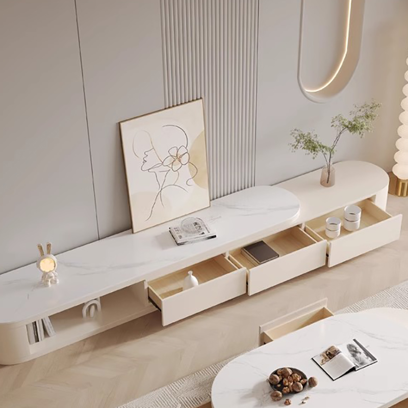 حامل تلفزيون نورديك فاخر بتصمي - مراجعة Home Cinema Furniture وسعره