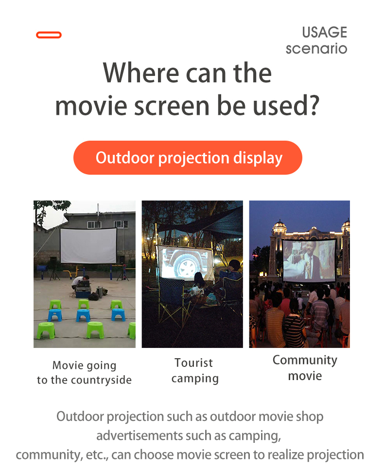 MIXITO ستارة الإسقاط 16: 9 نسب - مراجعة Home Cinema Screen وسعره