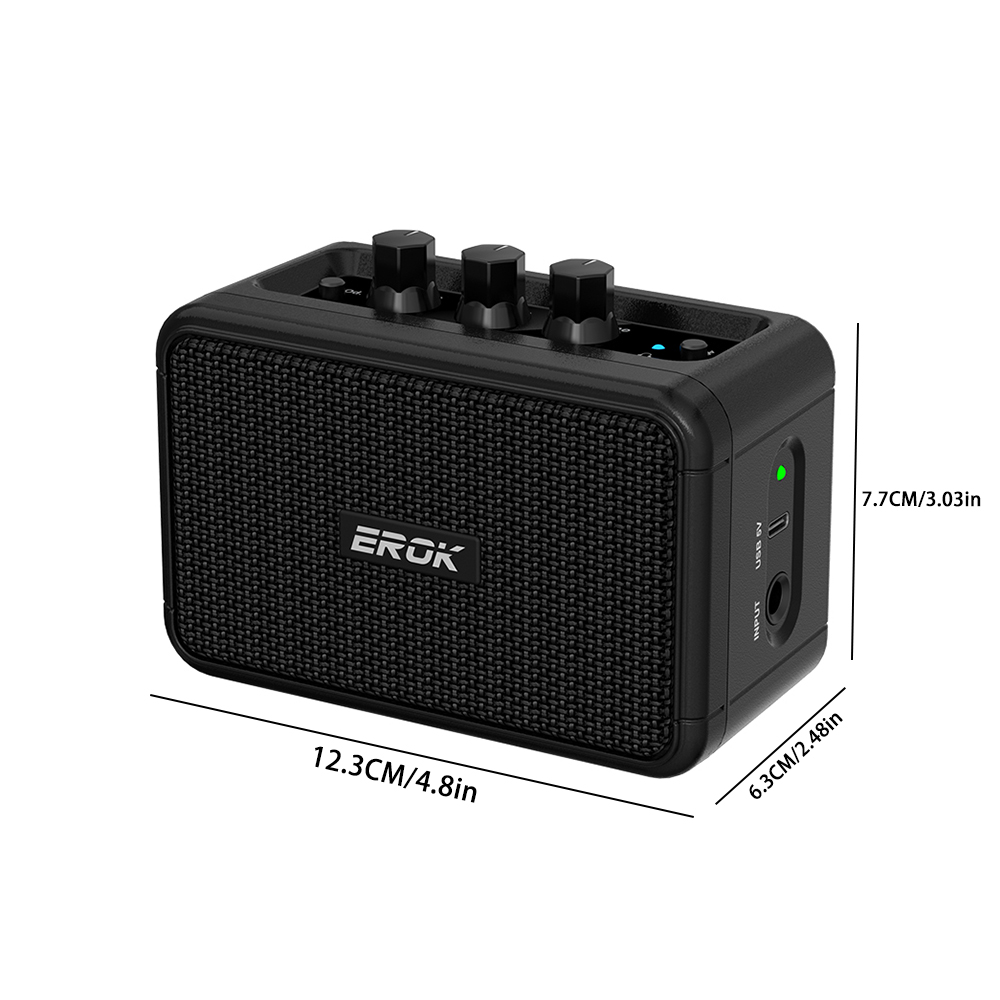 مكبر صوت جيتار محمول EROK Mini - مراجعة Home Cinema Portable وسعره