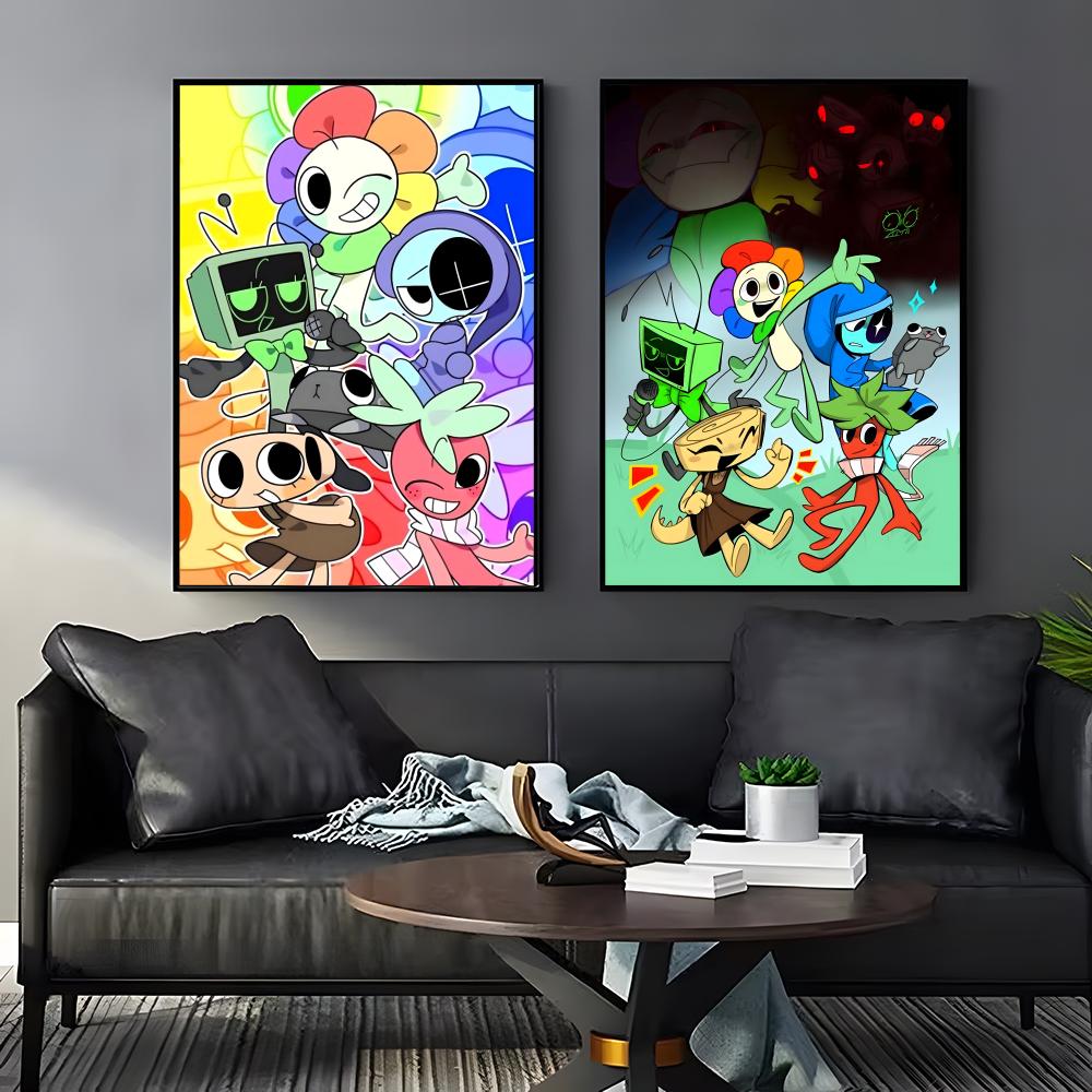 ملصق لعبة D-Dandys World مثالي - مراجعة Home Cinema Wallpaper وسعره