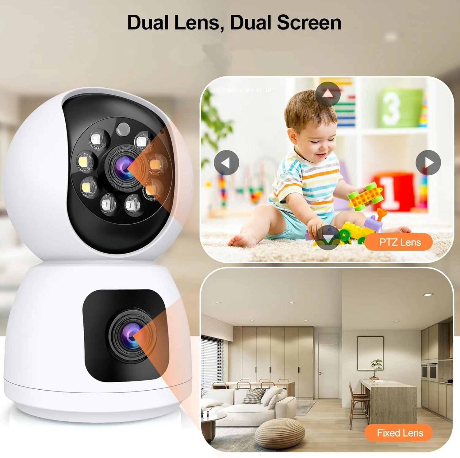 Tuya 4K 8MP HD واي فاي كاميرا  - مراجعة Home Cinema Screen وسعره