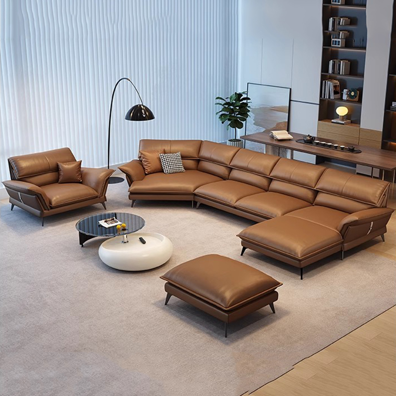 أرائك إيطالية فاخرة من الجلد ا - مراجعة Home Cinema Furniture وسعره