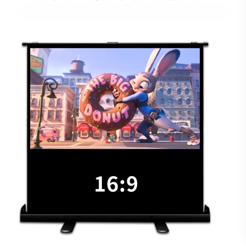 شاشة عرض محمولة قابلة للسحب 60 - مراجعة Home Cinema Portable وسعره