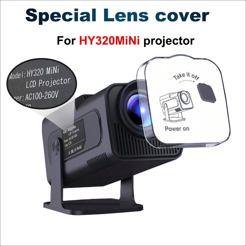 HY320mini غطاء عدسة العارض غطا - مراجعة Home Cinema Portable وسعره