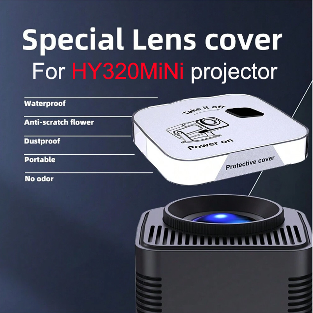 HY320mini غطاء عدسة العارض غطا - مراجعة Home Cinema Portable وسعره