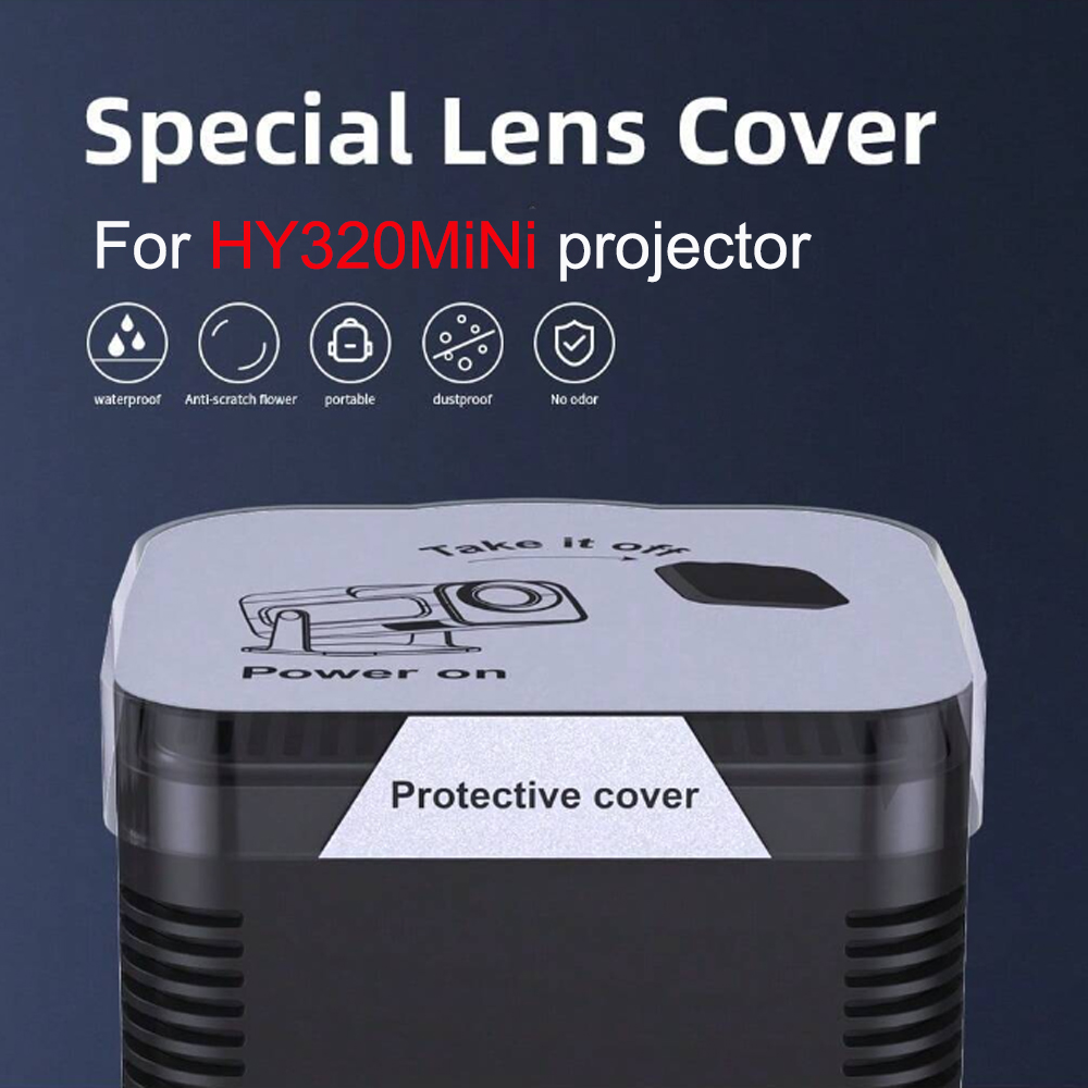HY320mini غطاء عدسة العارض غطا - مراجعة Home Cinema Portable وسعره