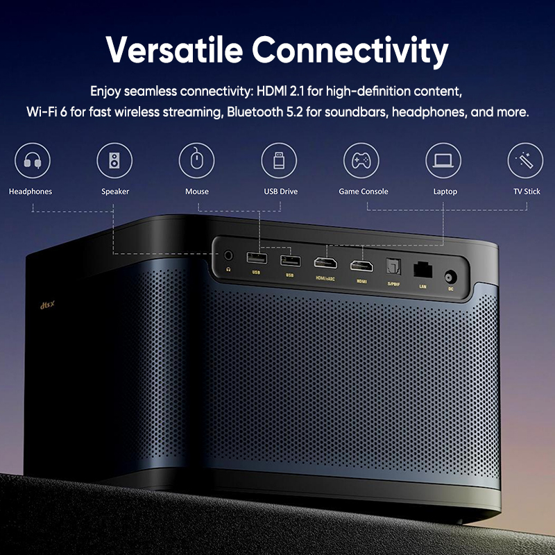 جهاز عرض ليزر دانجبي DBOX02 ما - مراجعة Netflix Home Cinema وسعره