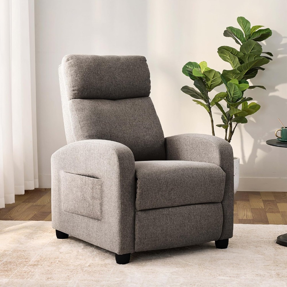 كرسي استرخاء يدوي حديث قابل لل - مراجعة Home Cinema Furniture وسعره