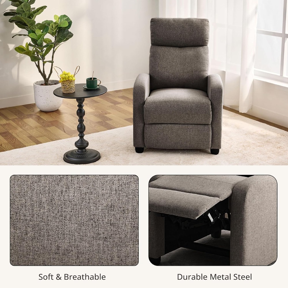 كرسي استرخاء يدوي حديث قابل لل - مراجعة Home Cinema Furniture وسعره