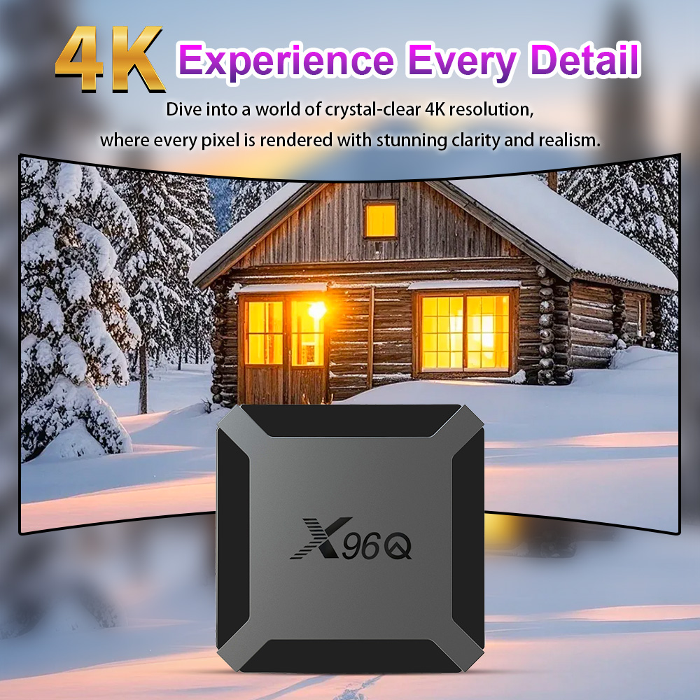 جهاز X96Q أندرويد تي في بوكس ر - مراجعة Netflix Home Cinema وسعره
