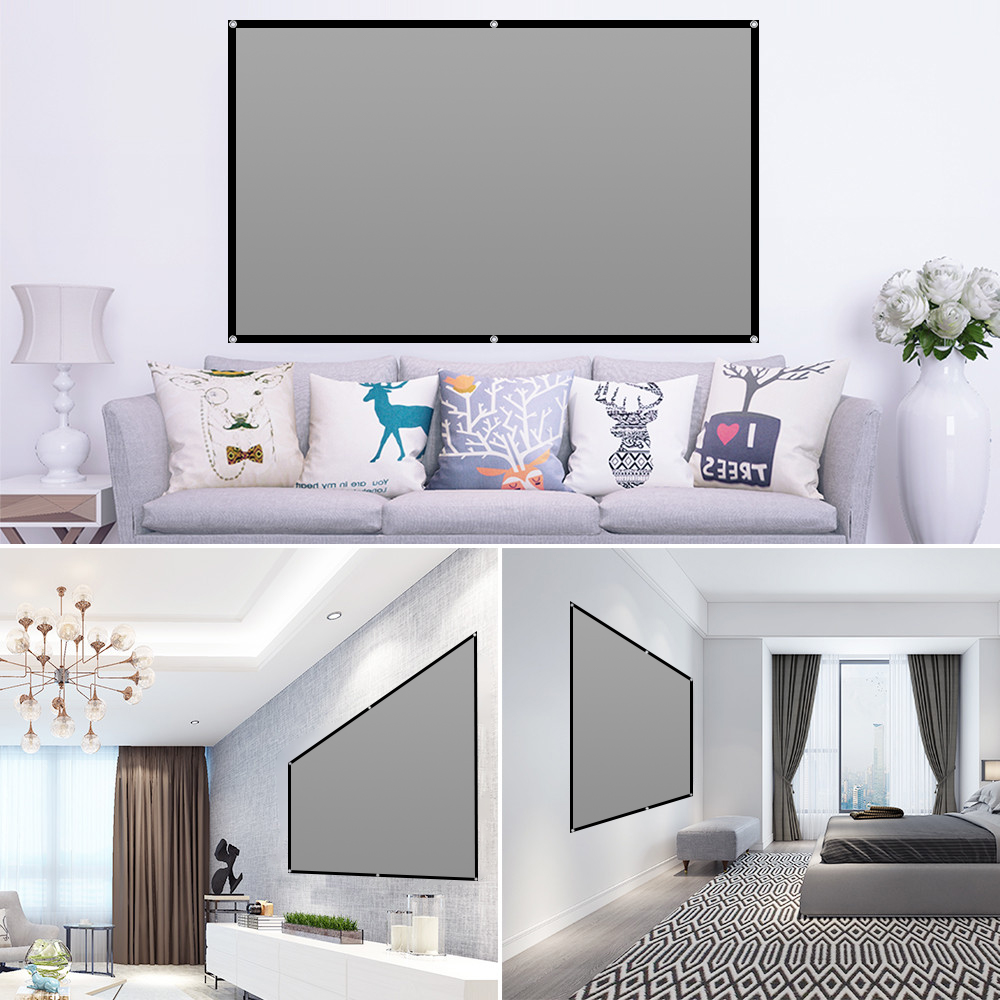 شاشة عرض LEJIADA مقاس 60-133 ب - مراجعة Home Cinema Blanc وسعره