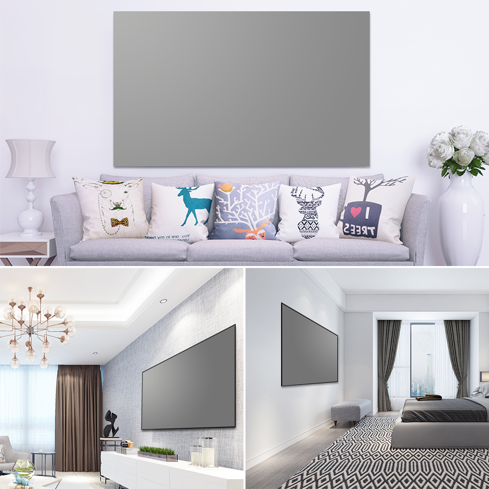 شاشة عرض Salange، شاشة عرض قما - مراجعة Home Cinema Blanc وسعره