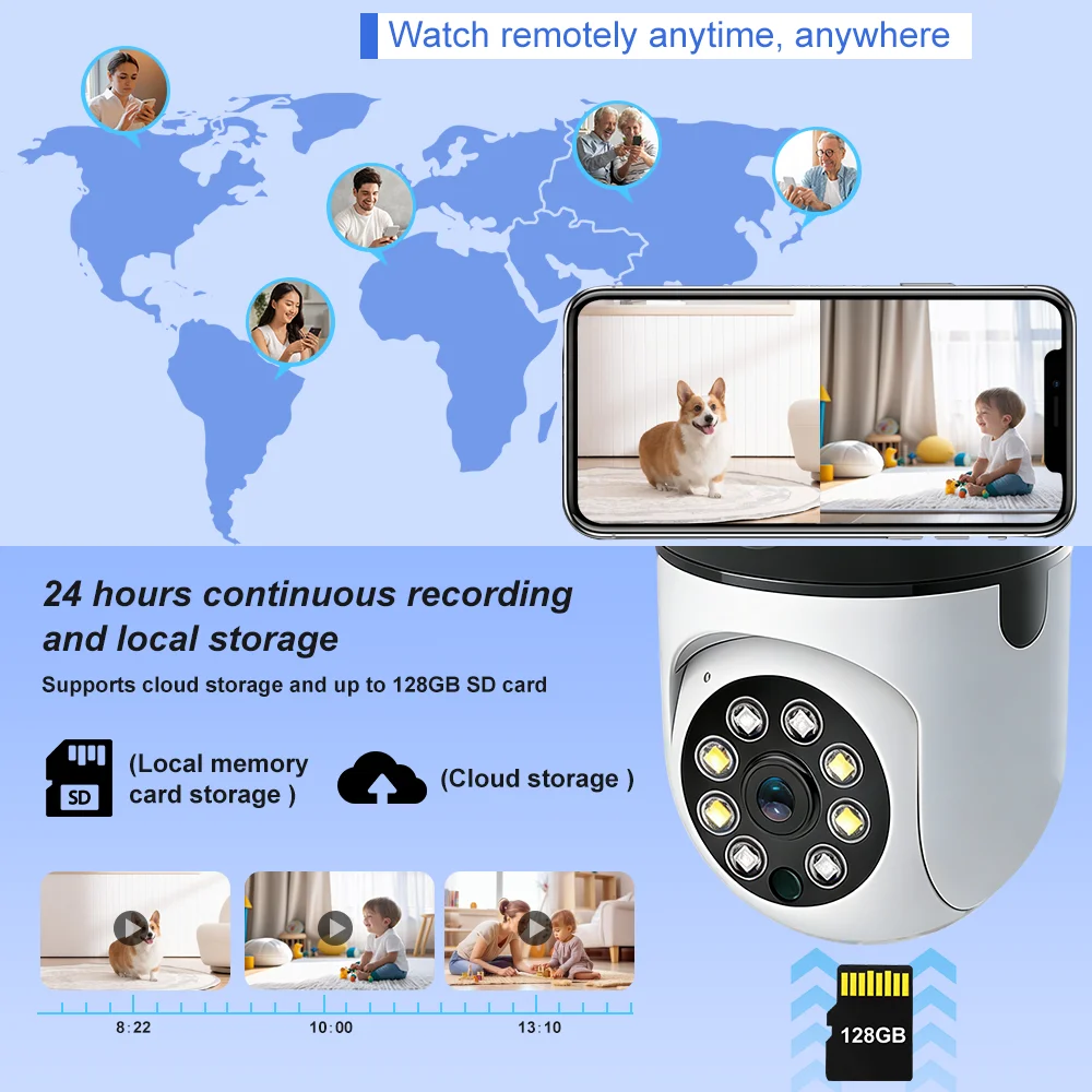كاميرا داخلية واي فاي ذكية بدق - مراجعة Home Cinema Screen وسعره