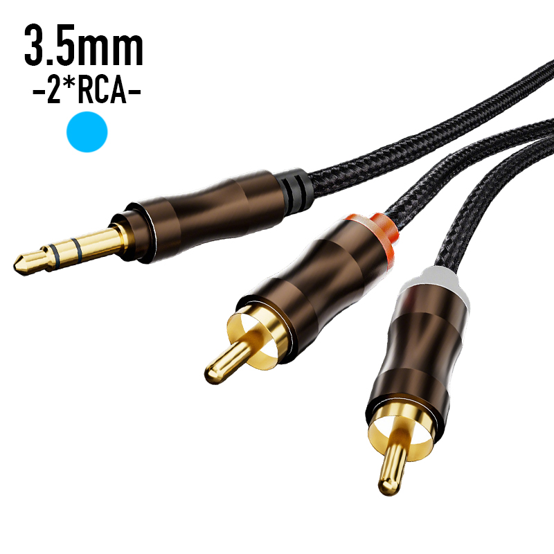 كابل صوت RCA إلى 3.5 ملم، كابل - مراجعة Home Cinema Choice وسعره
