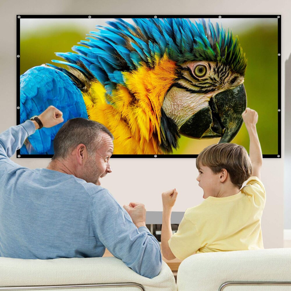 شاشة عرض بروجكتور قابلة للطي ب - مراجعة Home Cinema Blanc وسعره