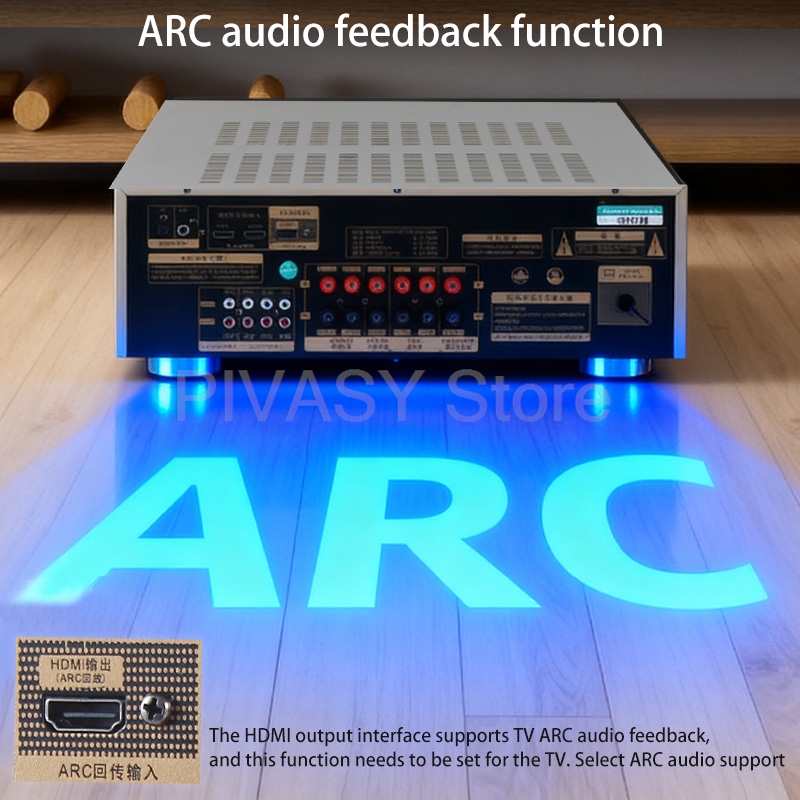 1200 واط مكبر للصوت بلوتوث أمب - مراجعة Home Cinema Bluetooth وسعره