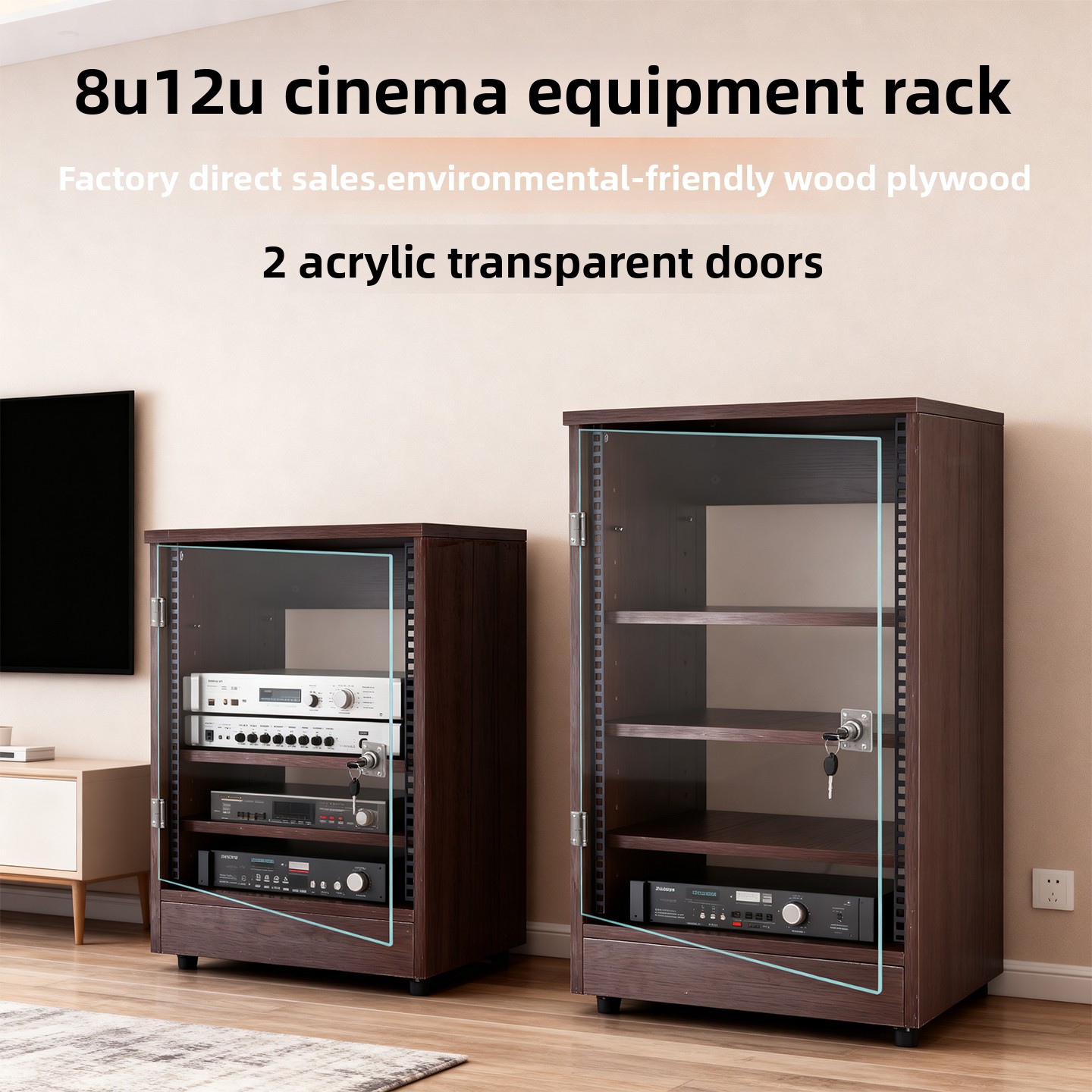 صندوق مكبر صوت بباب أمامي شفاف - مراجعة Home Cinema Amplifier وسعره