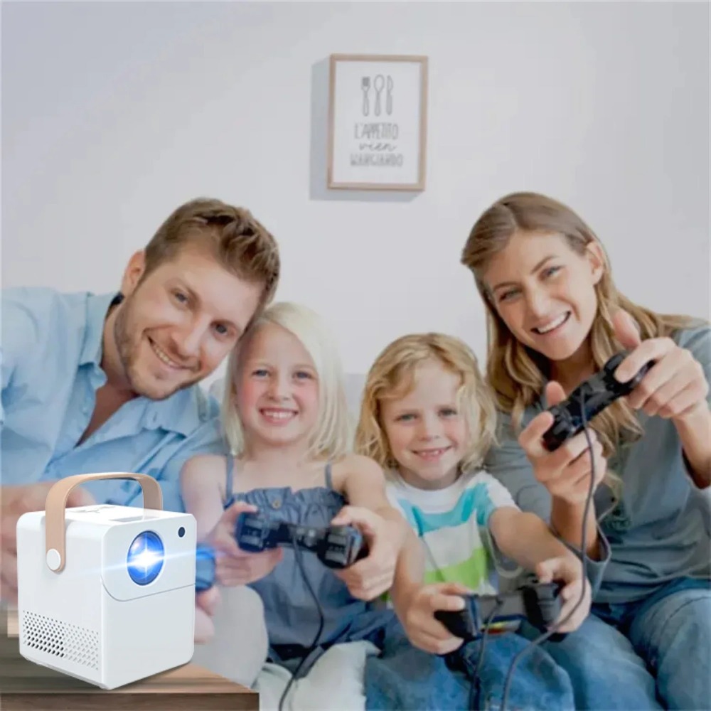 جهاز عرض ذكي محمول 4K مسرح منز - مراجعة Home Cinema Portable وسعره