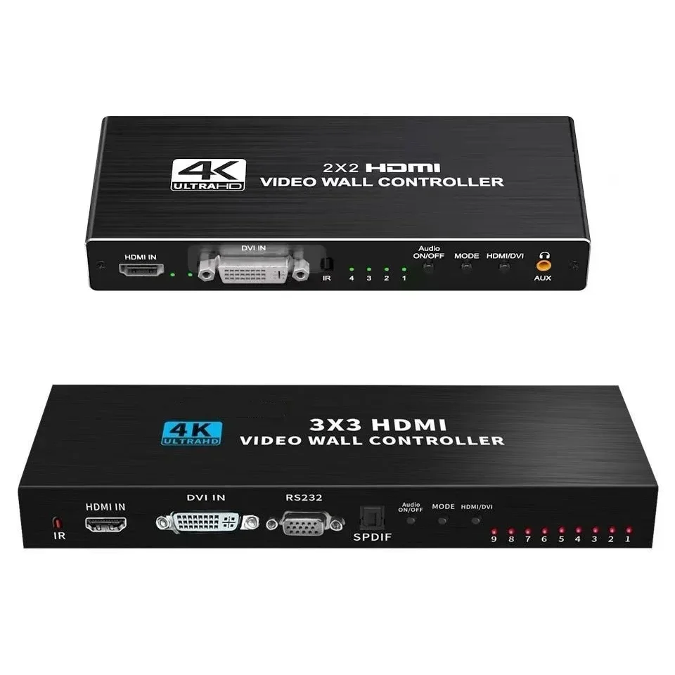 4K HDMI الفيديو الجدار تحكم 3X - مراجعة Home Cinema Screen وسعره